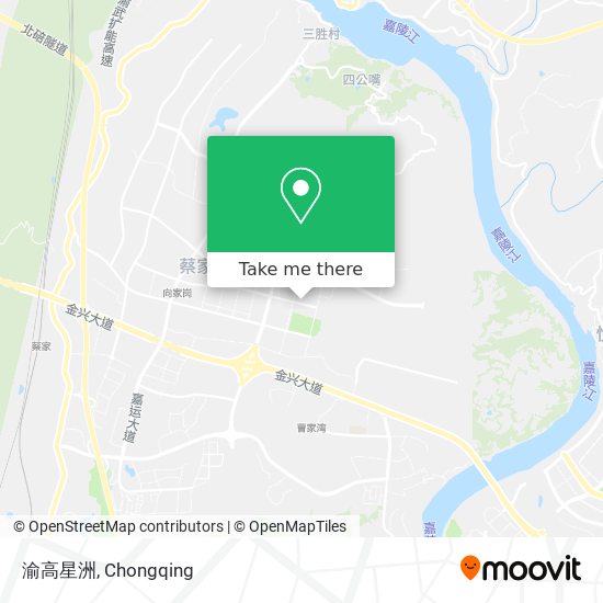 渝高星洲 map