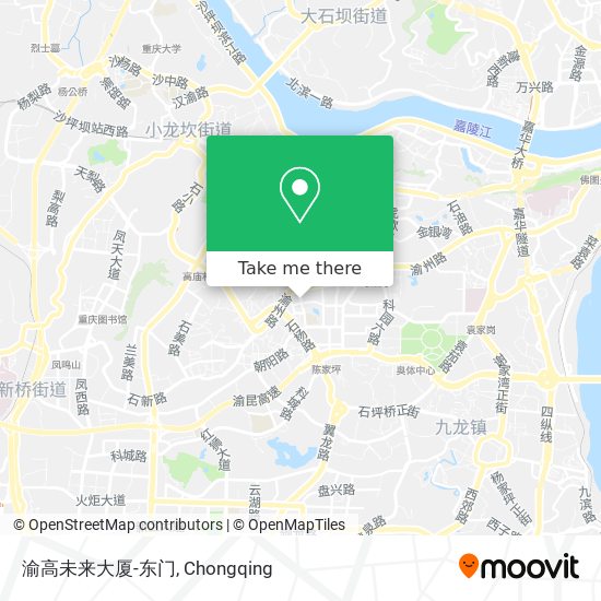 渝高未来大厦-东门 map