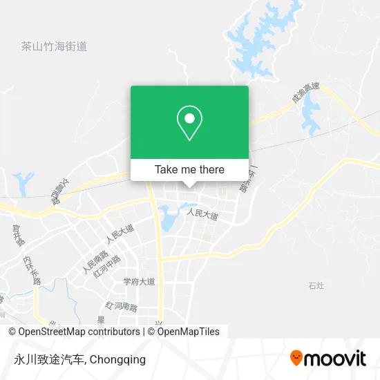 永川致途汽车 map