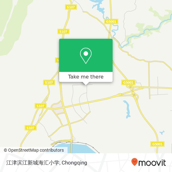 江津滨江新城海汇小学 map