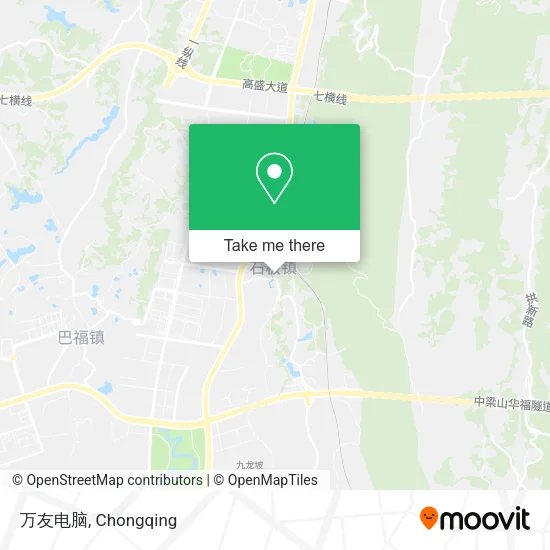 万友电脑 map
