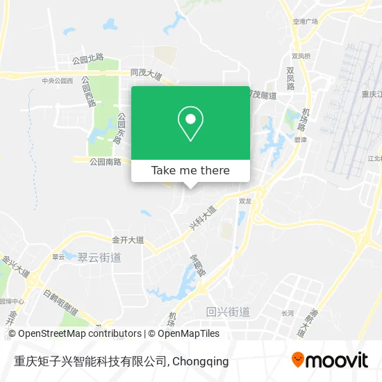 重庆矩子兴智能科技有限公司 map