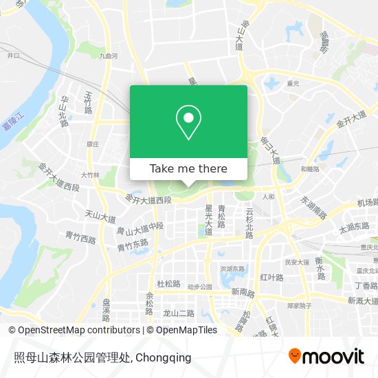 照母山森林公园管理处 map