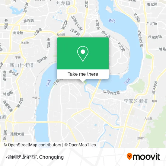 柳到吃龙虾馆 map