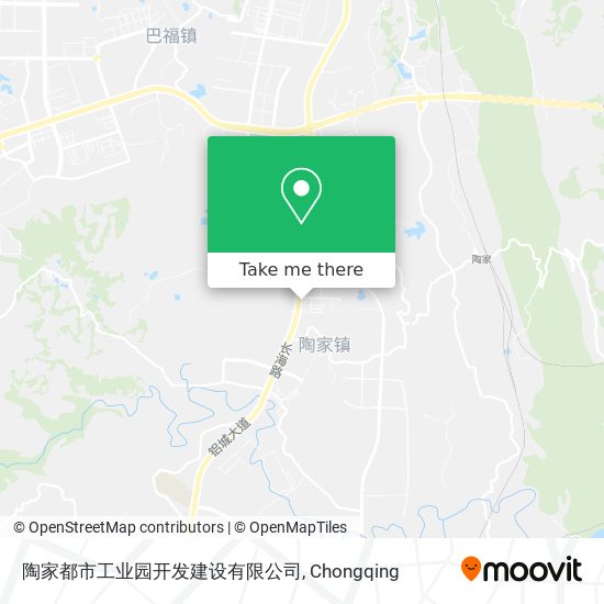 陶家都市工业园开发建设有限公司 map