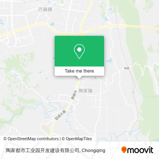 陶家都市工业园开发建设有限公司 map