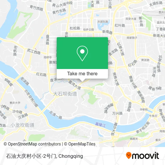 石油大庆村小区-2号门 map