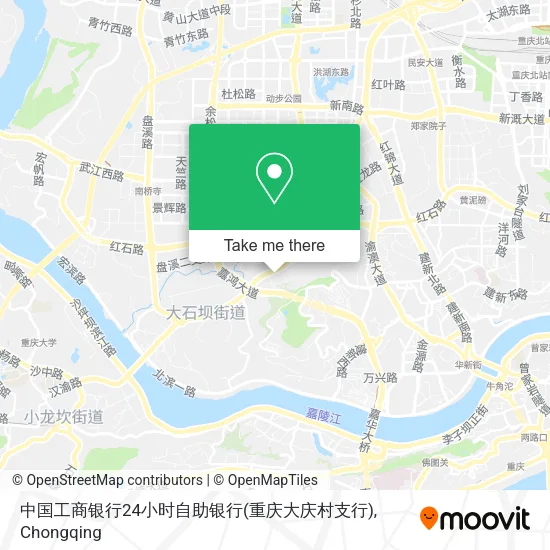 中国工商银行24小时自助银行(重庆大庆村支行) map
