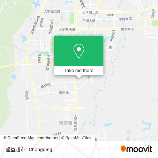 盛益超市. map