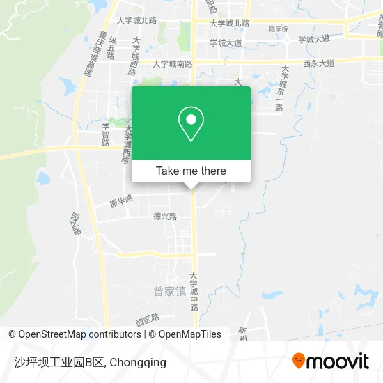 沙坪坝工业园B区 map