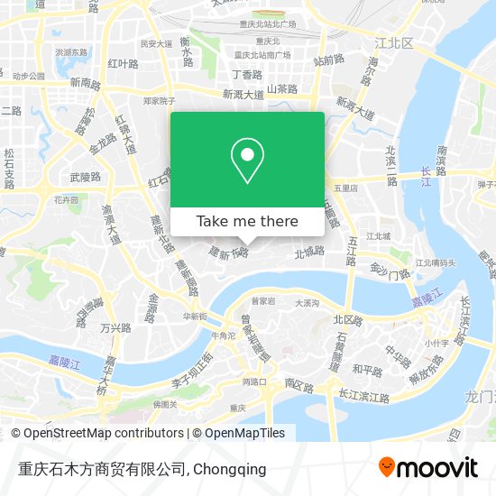 重庆石木方商贸有限公司 map