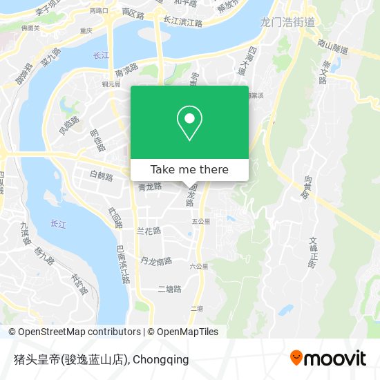 猪头皇帝(骏逸蓝山店) map