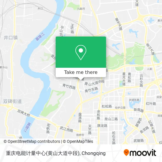 重庆电能计量中心(黄山大道中段) map