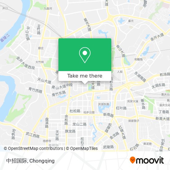 中招国际 map