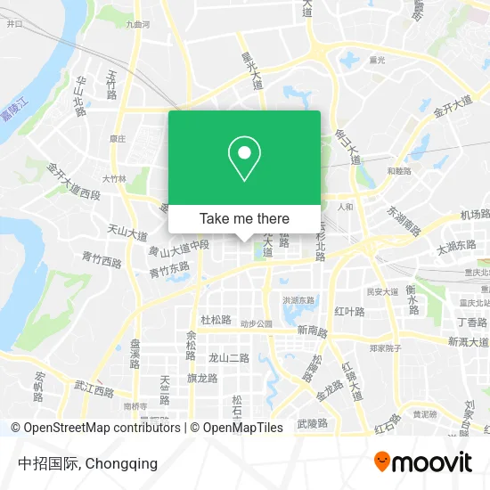 中招国际 map
