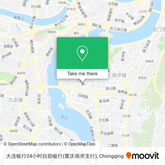 大连银行24小时自助银行(重庆南岸支行) map