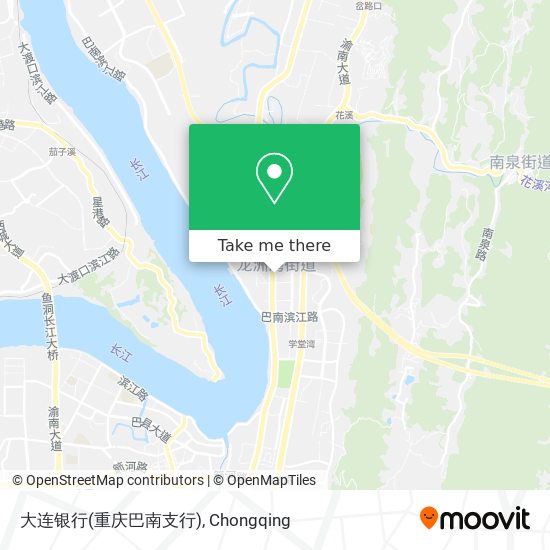 大连银行(重庆巴南支行) map