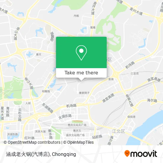 涵成老火锅(汽博店) map