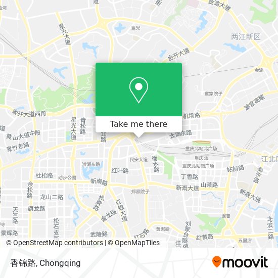 香锦路 map
