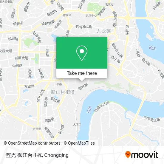 蓝光·御江台-1栋 map