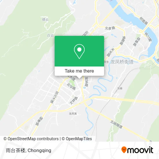 雨台茶楼 map