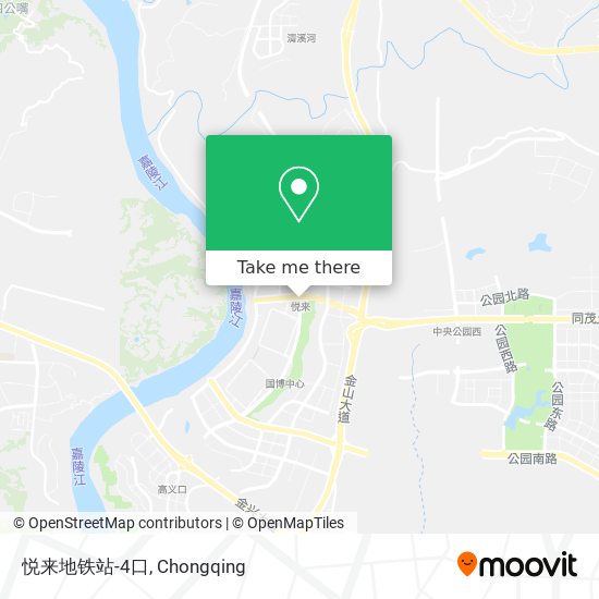 悦来地铁站-4口 map