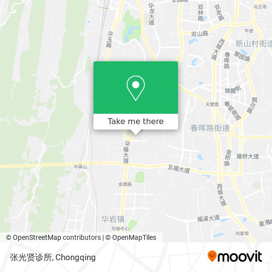 张光贤诊所 map