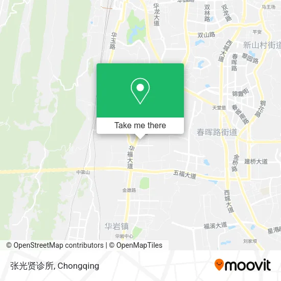 张光贤诊所 map