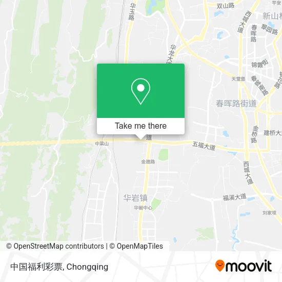 中国福利彩票 map