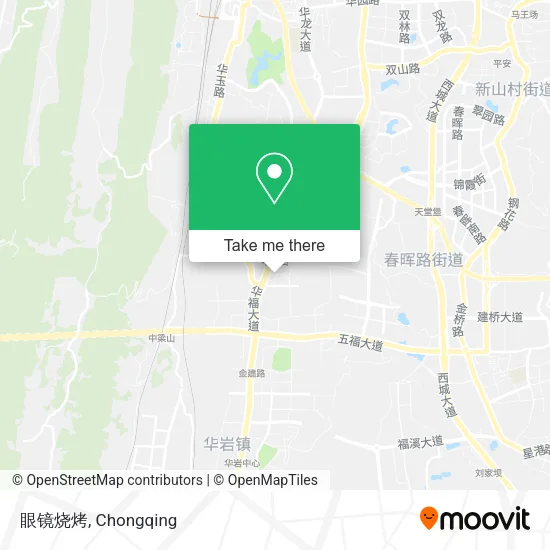 眼镜烧烤 map