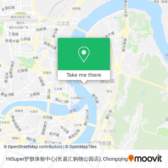 HiSuper护肤体验中心(长嘉汇购物公园店) map