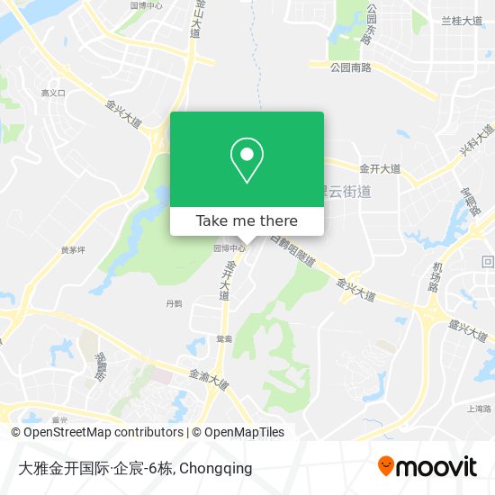 大雅金开国际·企宸-6栋 map