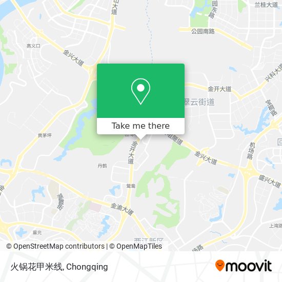 火锅花甲米线 map
