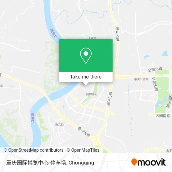 重庆国际博览中心-停车场 map