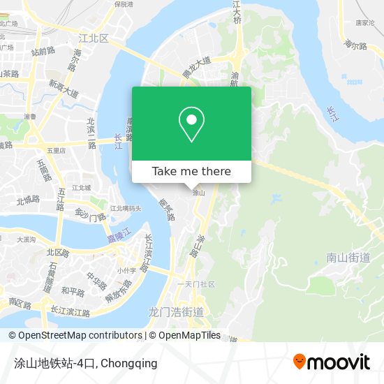 涂山地铁站-4口 map