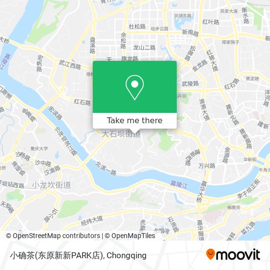 小确茶(东原新新PARK店) map