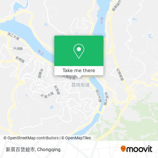 新晨百货超市 map