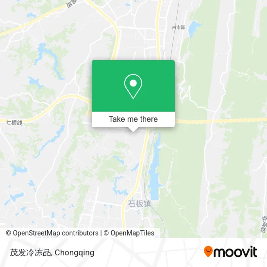 茂发冷冻品 map