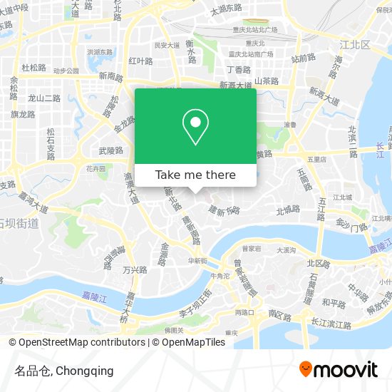 名品仓 map