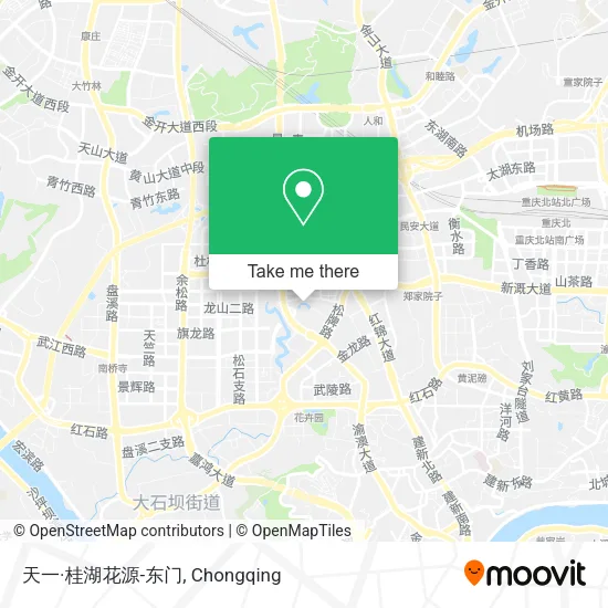 天一·桂湖花源-东门 map