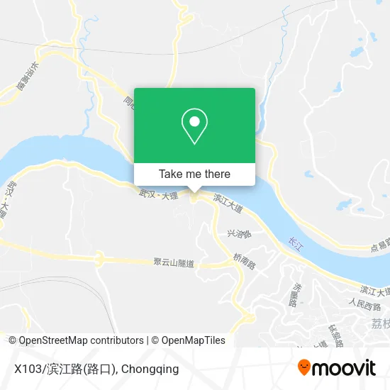 X103/滨江路(路口) map
