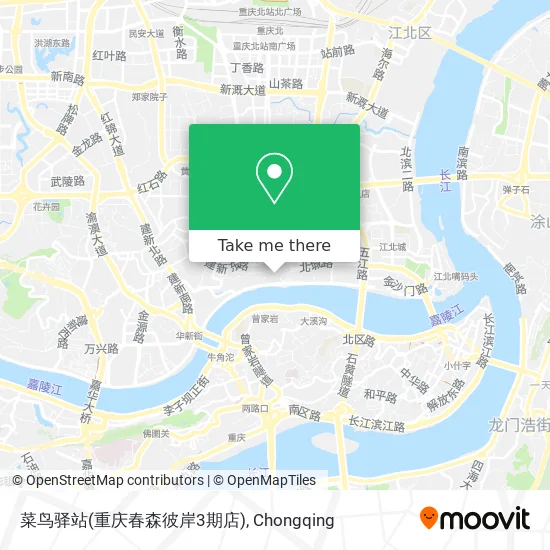 菜鸟驿站(重庆春森彼岸3期店) map