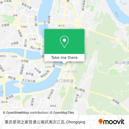 重庆星宿之家普通公寓武夷滨江店 map
