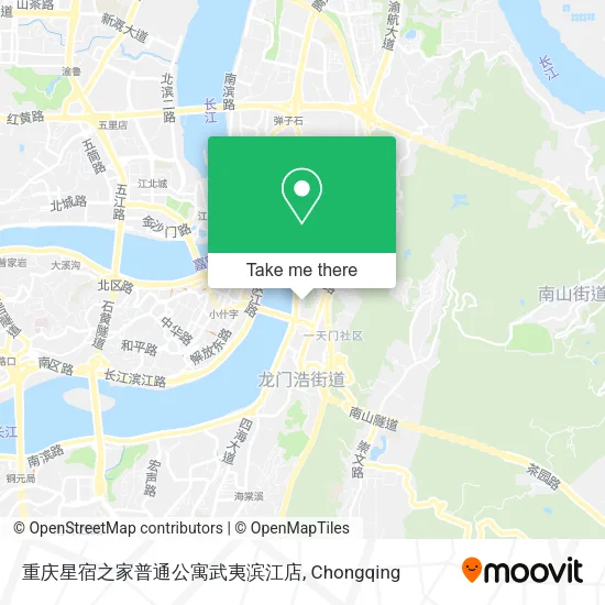 重庆星宿之家普通公寓武夷滨江店 map