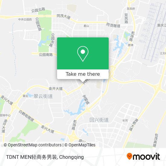 TDNT MEN轻商务男装 map