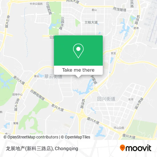 龙展地产(新科三路店) map