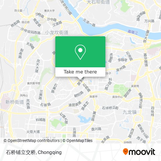 石桥铺立交桥 map