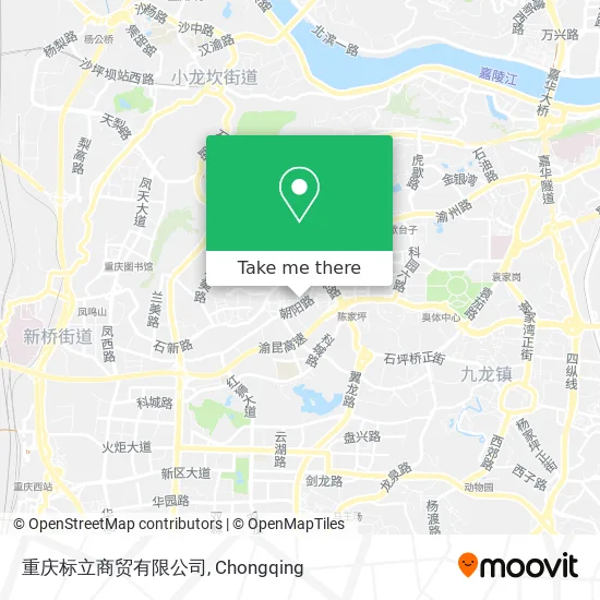 重庆标立商贸有限公司 map