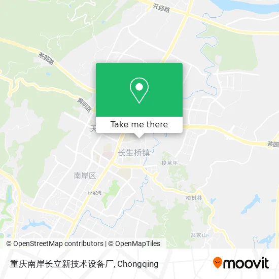 重庆南岸长立新技术设备厂 map
