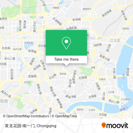 黄龙花园-南一门 map